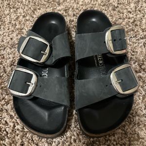 Birkenstock Arizona big buckle.